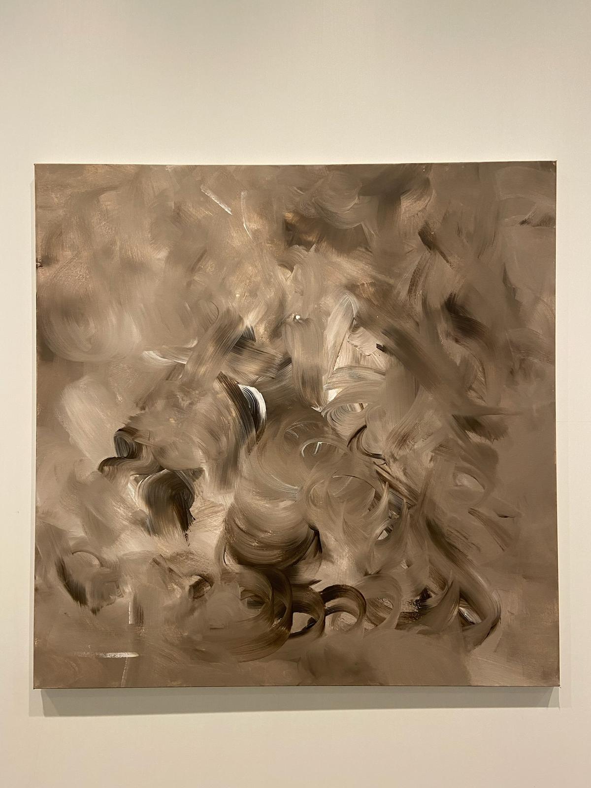 Perros Marrones (Brown Dogs) 30x30
