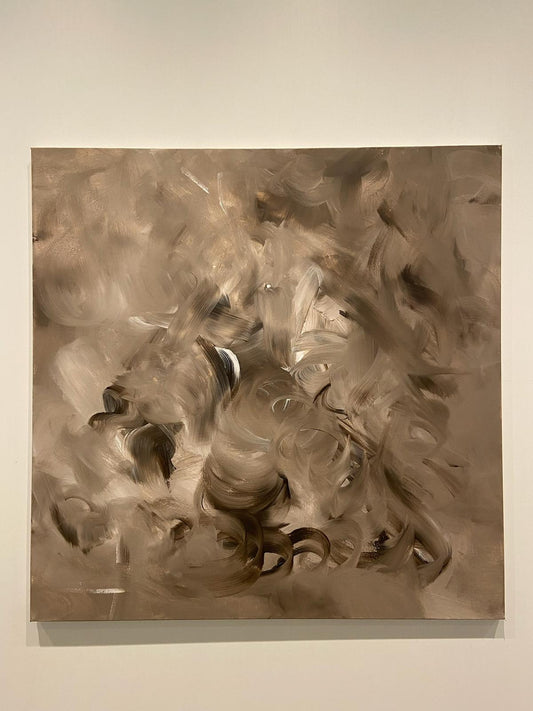 Perros Marrones (Brown Dogs) 30x30