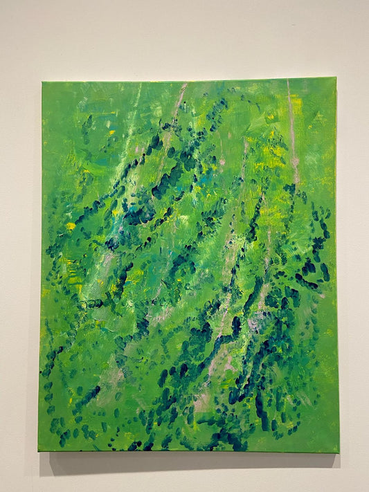 Hojas Verdes (Green Leaves) 24x30
