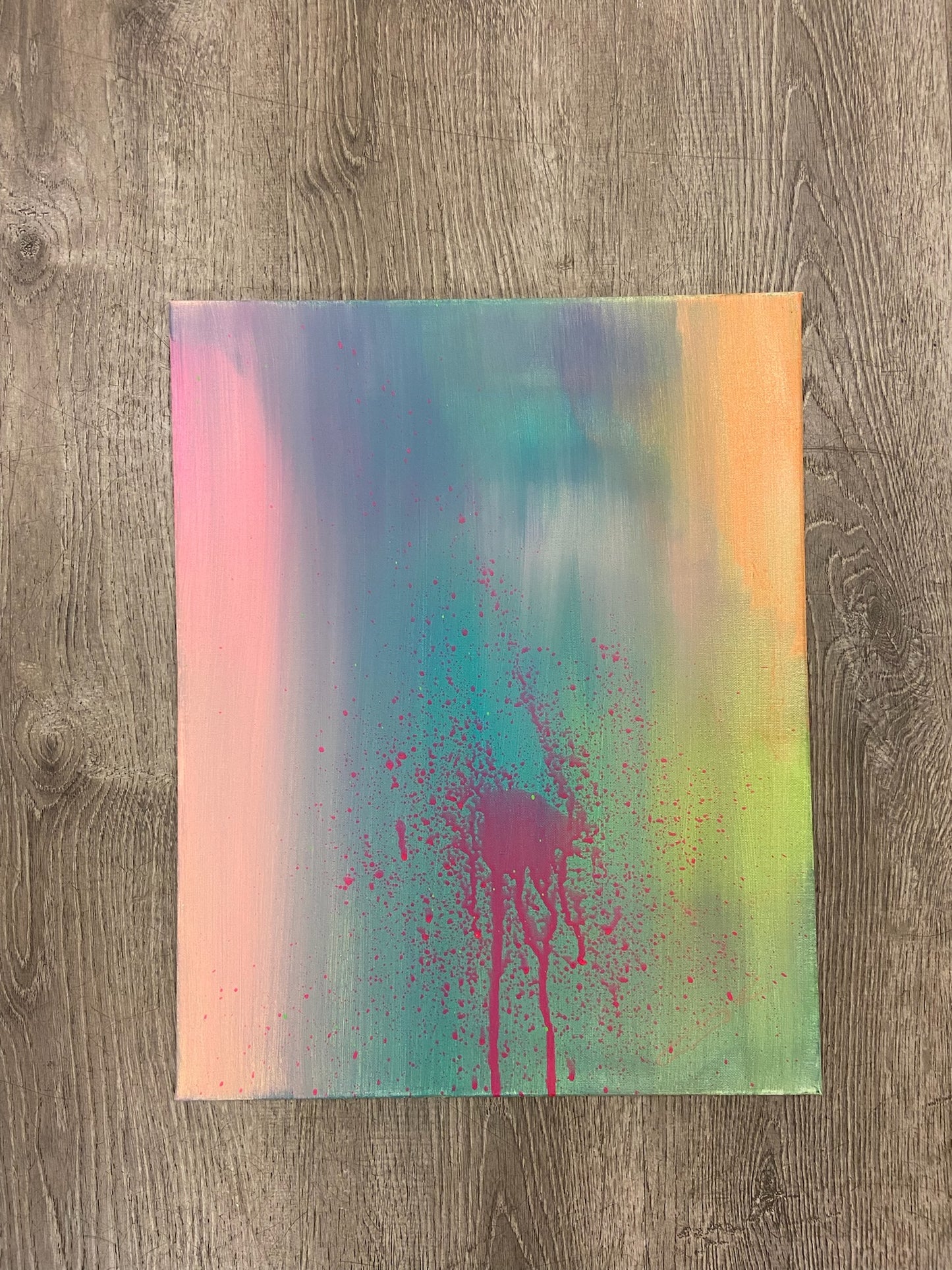 SPILLED ALIZE 16x20in