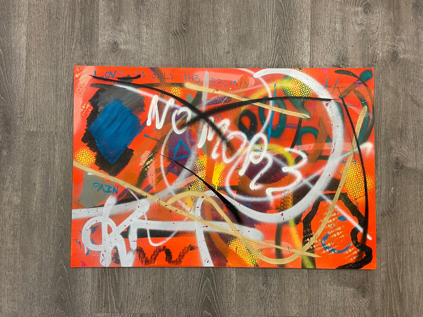 NO MAS 24x36in